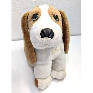 Adorable Hush Puppies Stuffed Basset Hound Mascot Dog Vintage Made by Wolverine‎